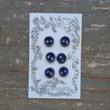 While Silver Beast Studio - Mini Buttons 13mm Set of 6