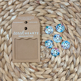 Confetti Quilt Star Buttons
