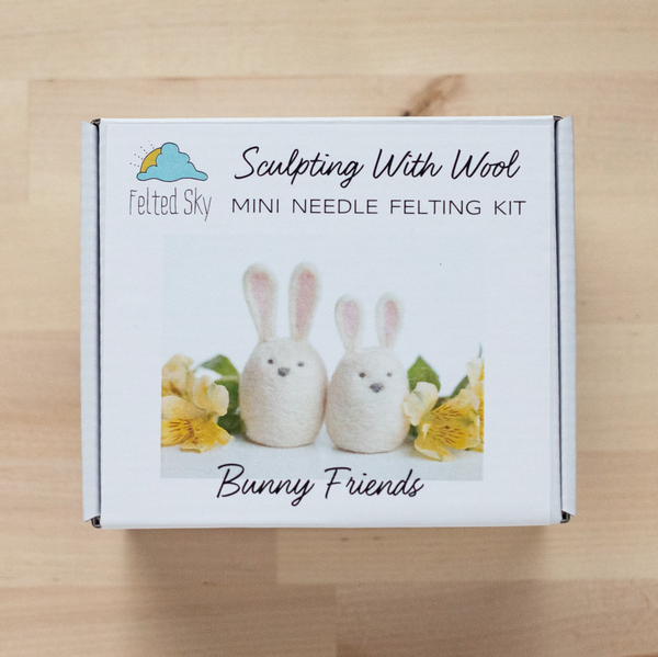 Bunny Friends Felting Kit