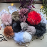 Faux Fur Poms