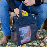 Tall Mesh Tote