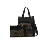 Tall Mesh Tote