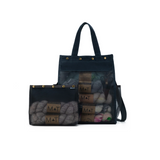Tall Mesh Tote