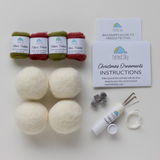 Christmas Ornaments Needle Felting Kit
