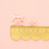 Pink Bow Button Sets
