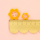 Yellow Daisy Button Sets
