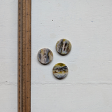 Earthy Swirl Plastic Buttons 25mm