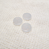 1/2" Glitter Resin Buttons