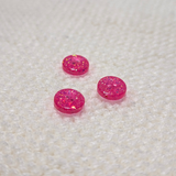 3/8" Glitter Resin Buttons