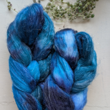 Superwash Merino & Silver Stellina