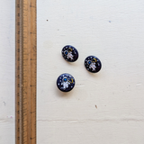 Outer Space Plastic Buttons