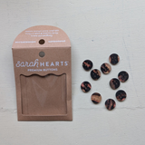 Tortoise Shell Cellulose buttons