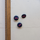 Outer Space Plastic Buttons