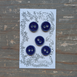 While Silver Beast Studio - Original Buttons 18mm Set of 5