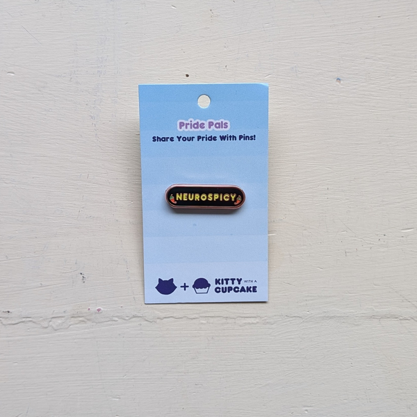 Neurospicy Enamel Pin