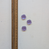 Papeete Flower Plastic Buttons
