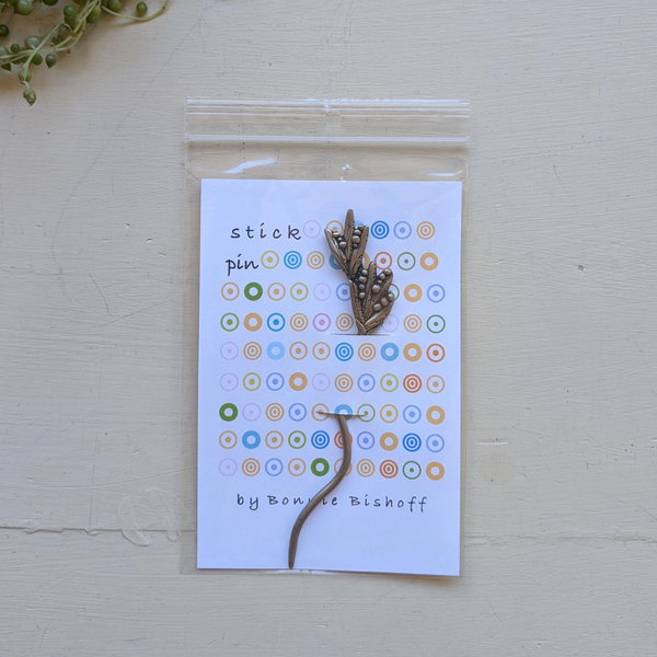 Olive Shawl Pin