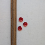 Papeete Flower Plastic Buttons