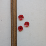 Papeete Flower Plastic Buttons