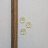 Papeete Flower Plastic Buttons