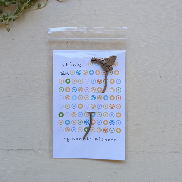 Bird Shawl Pin