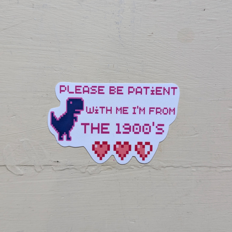 Please be patient with me