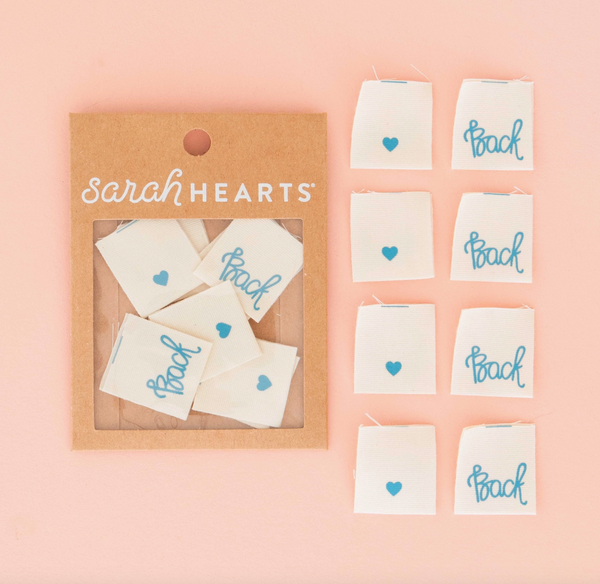 Back Organic Cotton Labels