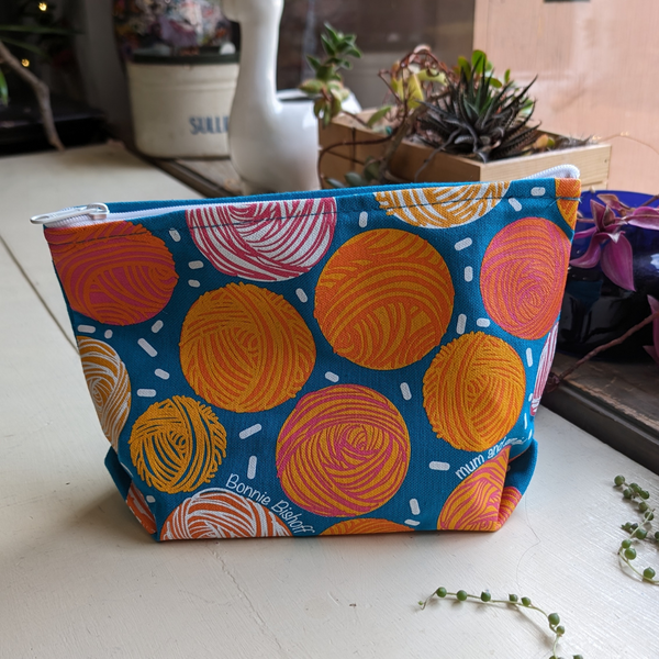 Balls of Yarn Zip Pouch
