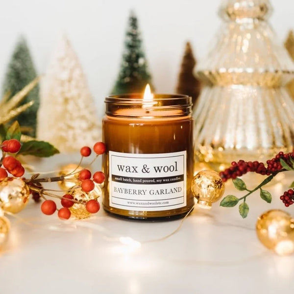 Wax & Wool Candles - Holiday Collection