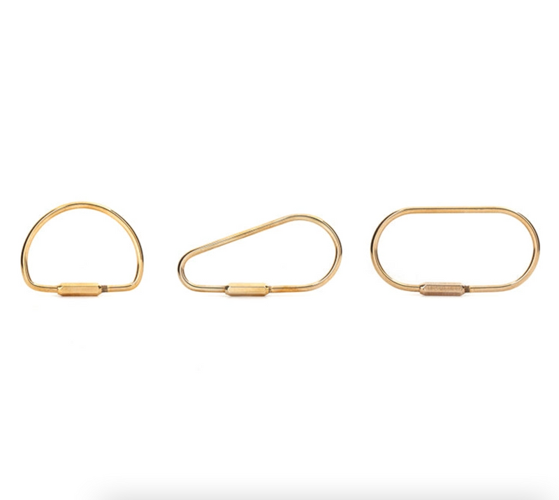 Brass Keyrings