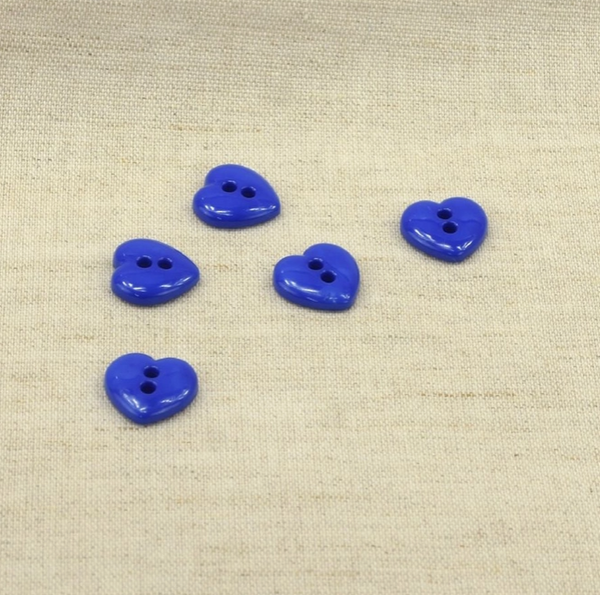 Caprice Blue Heart 14mm
