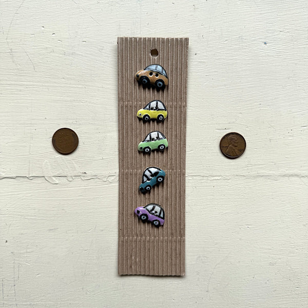Colorful Car Buttons