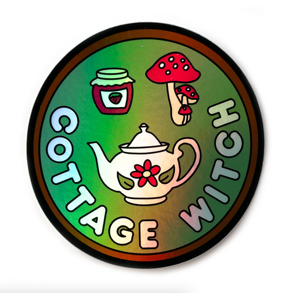 Cottage Witch Sticker