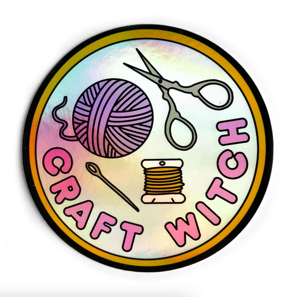 Craft Witch Sticker