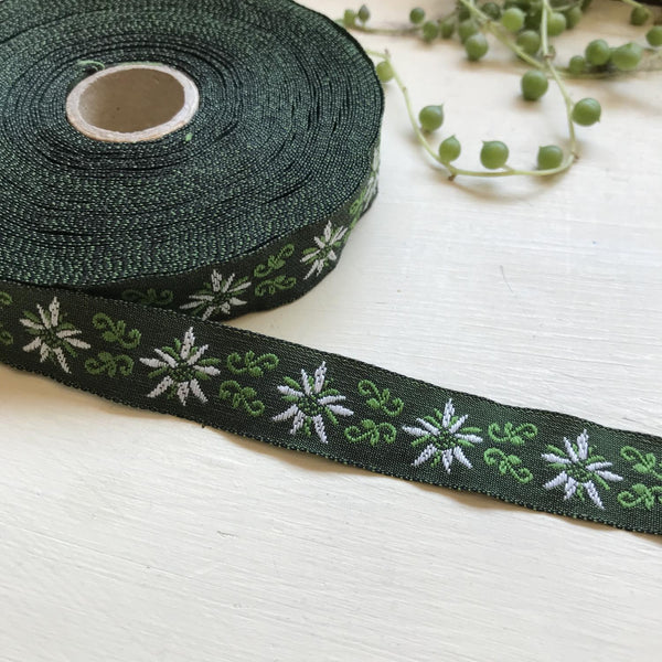 Edelweiss Ribbon - Green