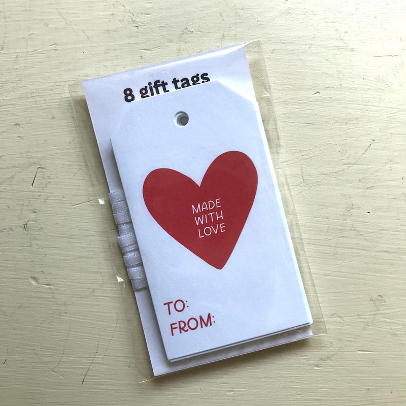 Made with Love Gift Tags