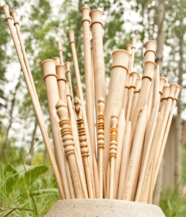 Brittany Straight Wooden Needles