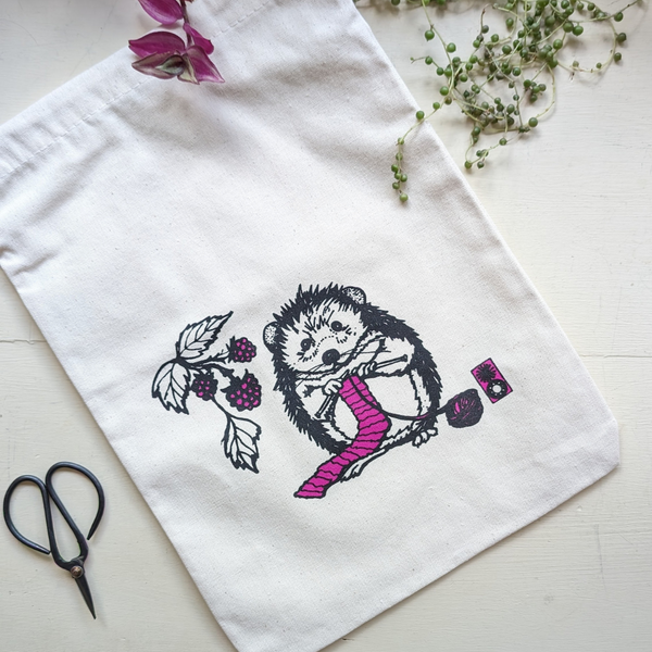 Hedgehog Project Bag