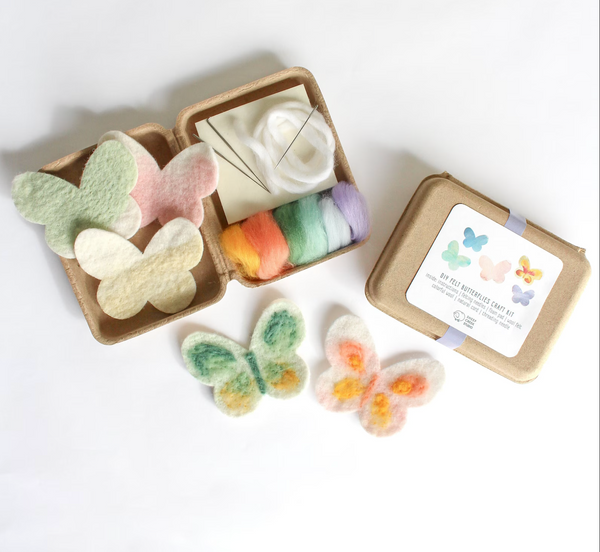 Mini Butterfly Felting Kit