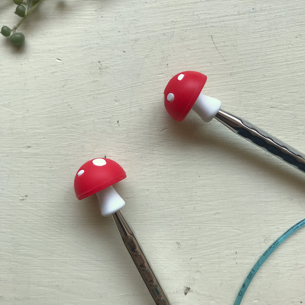 Mushroom Stitch Stoppers