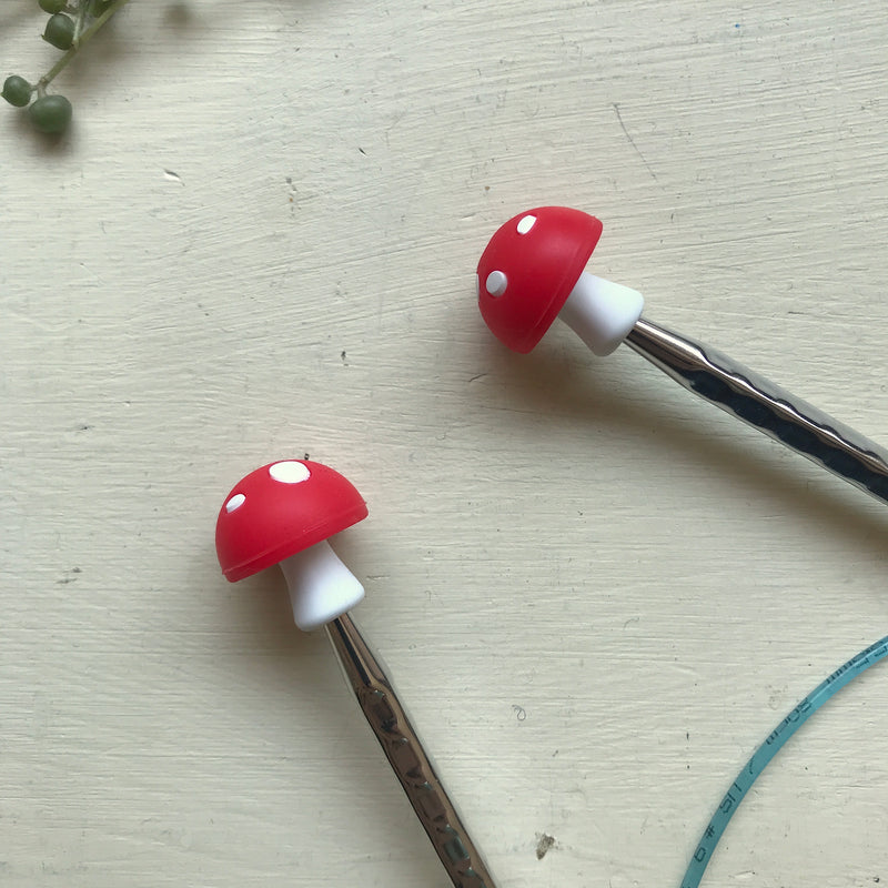 Mushroom Stitch Stoppers