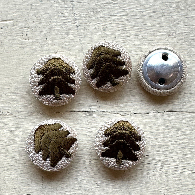 Pine Tree Buttons