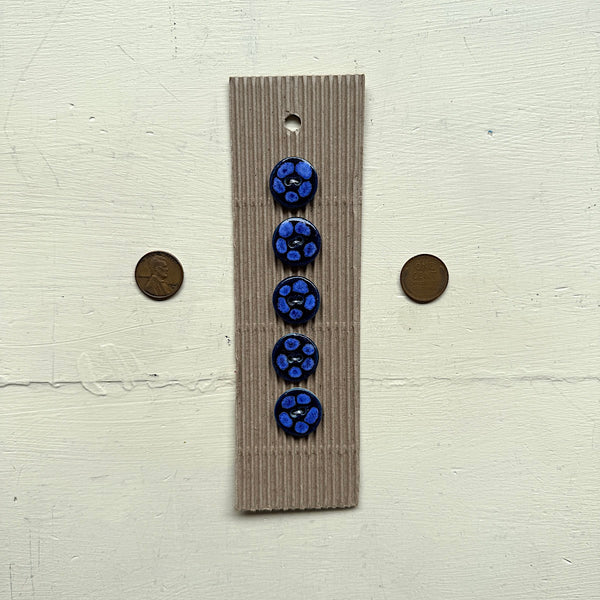 Purple Petal Buttons
