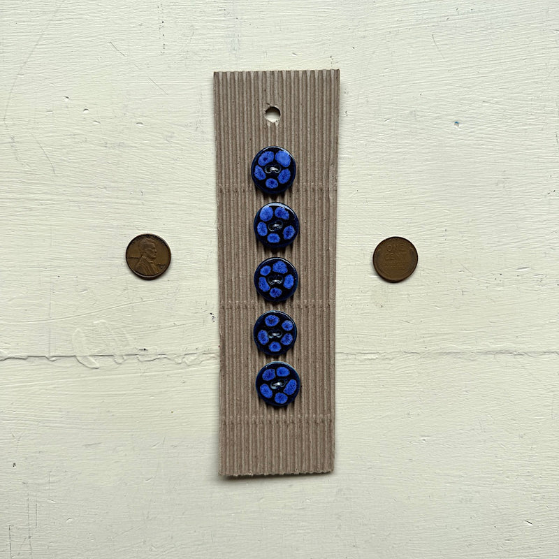 Purple Petal Buttons
