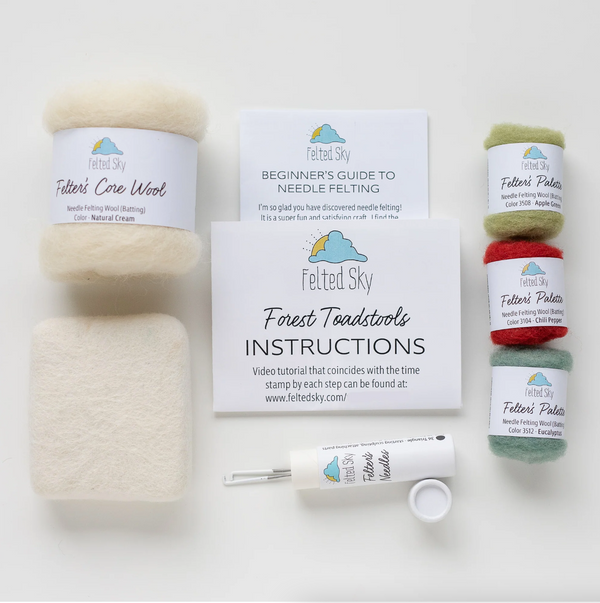 Forest Toadstools Mini Kit