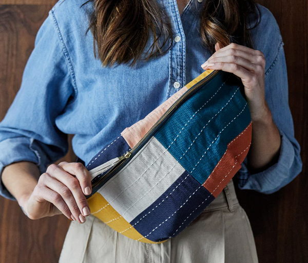 Checkered Sling Bag