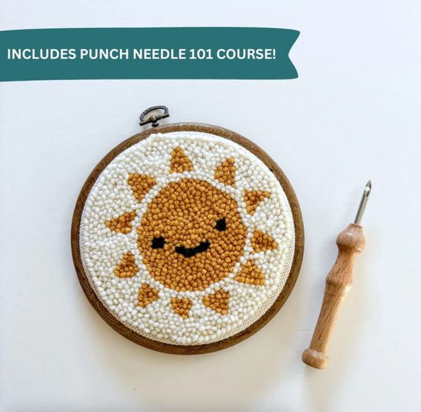 Sunshine Punch Needle Kit