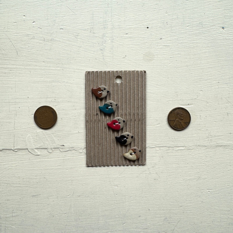 Teeny Bird Buttons