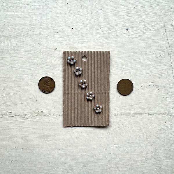 Tiny Flower Buttons