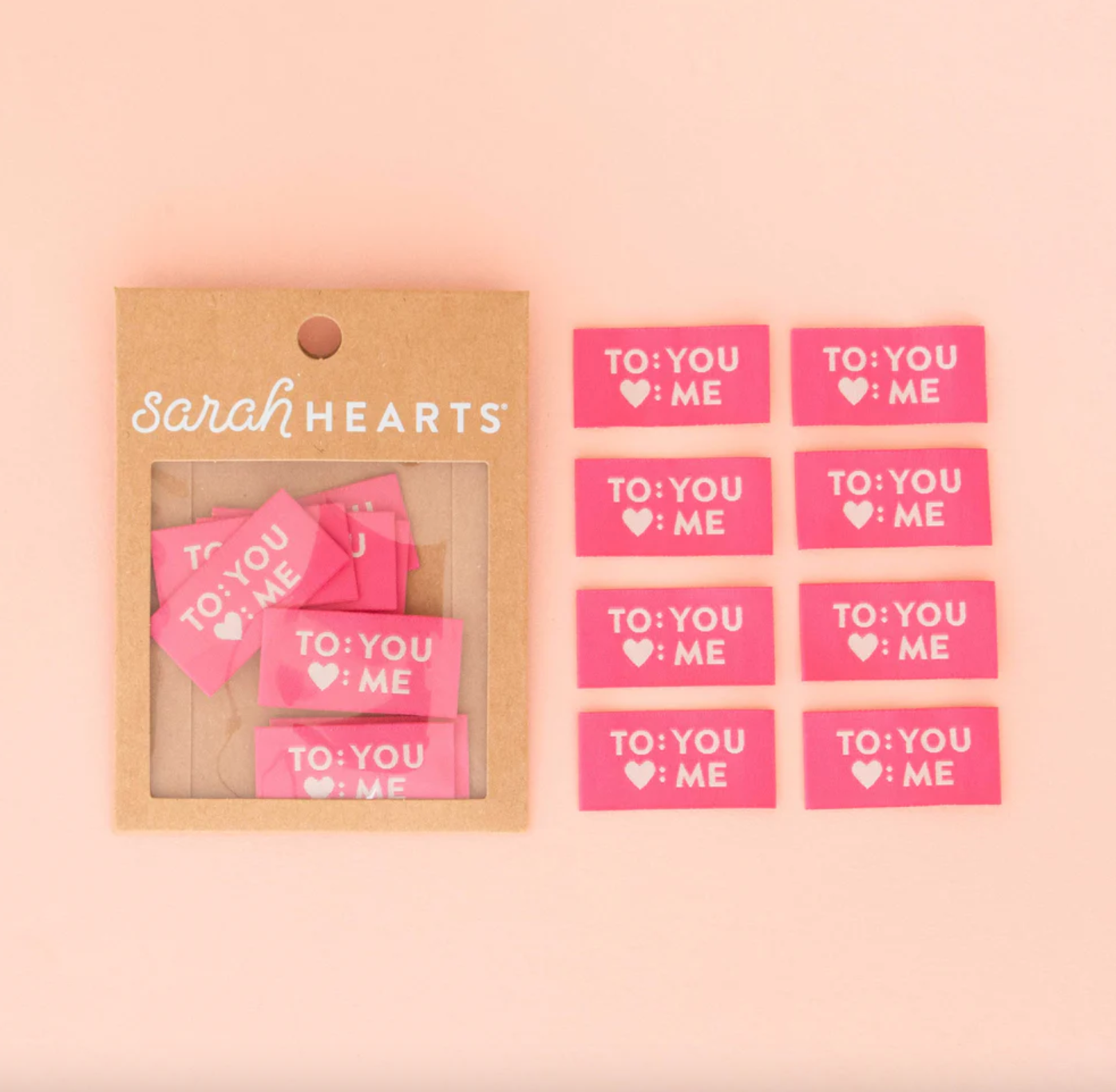 To You Love Me Labels – Woven Art Yarn Shop